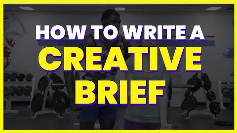 How To Write A Creative Brief? Example Chrysler, Planet Fitness & Moneyball
