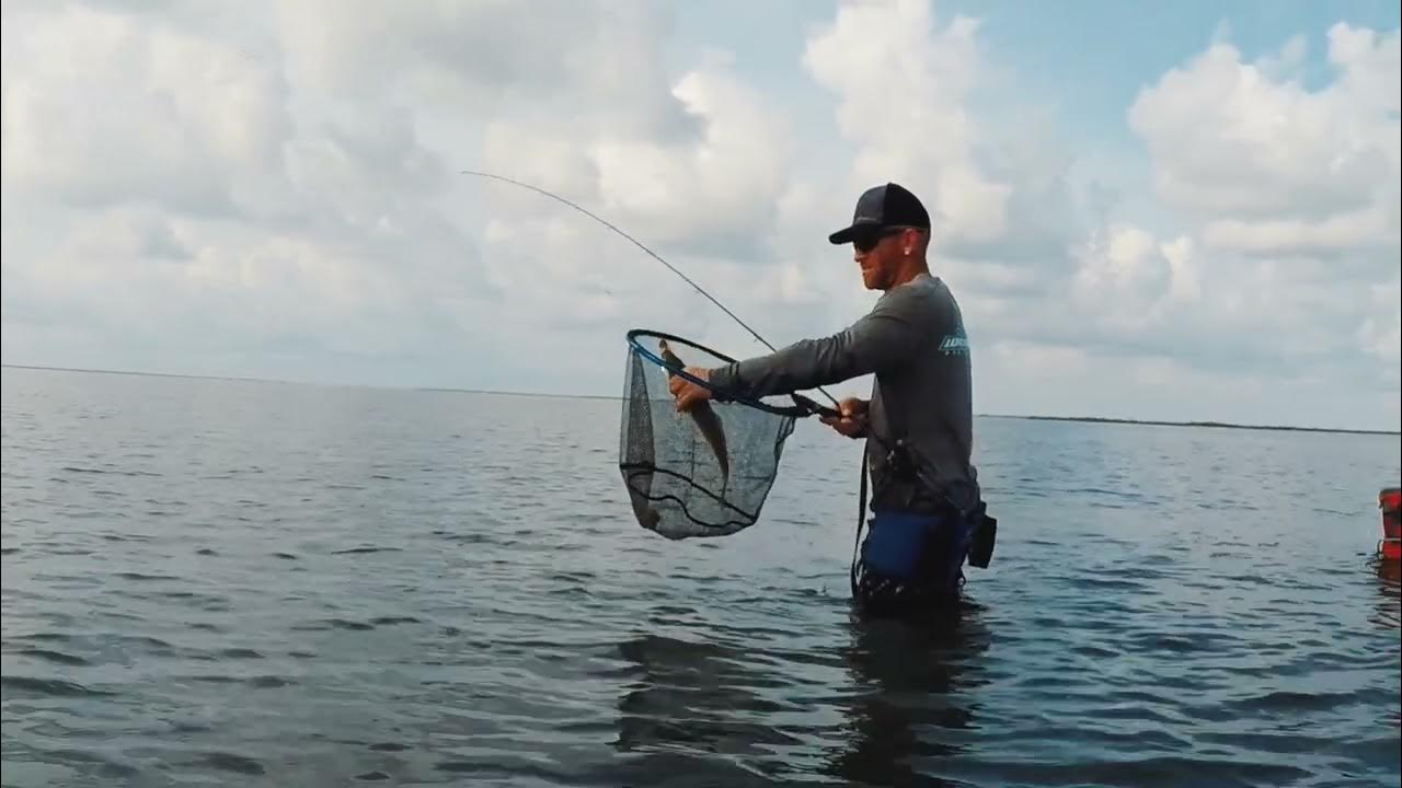 Wade fishing Texas YouTube