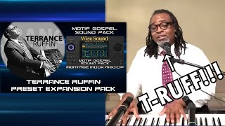 Terrance Ruffin plays through his MOTIF Gospel Sound Pack expansion