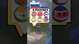 Famous How many Friends these Countries Have #shorts Wealth