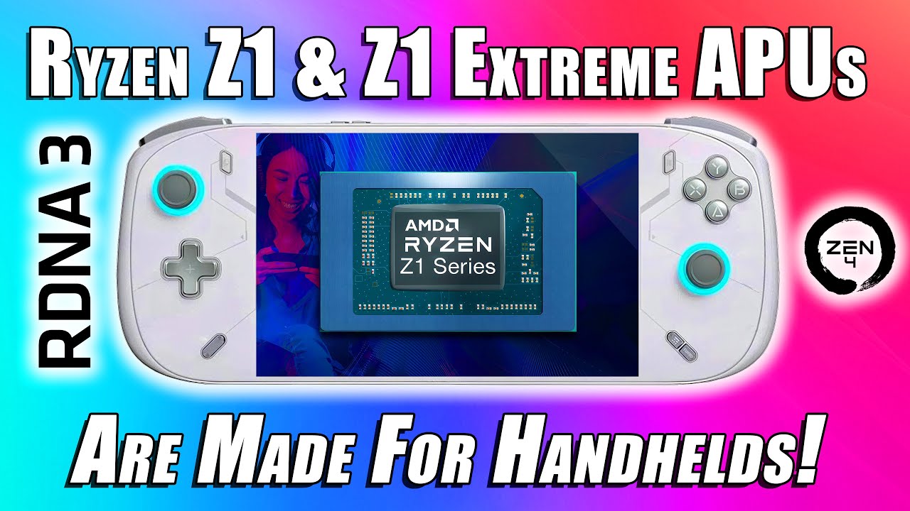 AMD Ryzen™ Z1 Series Processors for Handheld PC Gaming