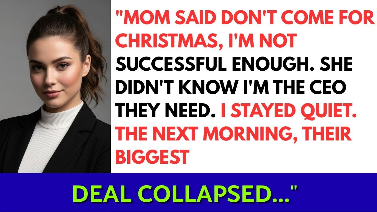 My Family Canceled My Christmas Invitation — So I Pulled Their Million-Dollar Deal Overnight