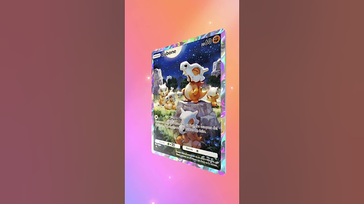 ¡Nos salió la carta Cubone Full Art en un sobre de Pokémon Pocket! 🎉