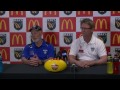 WAFL First Semi-Final Media Conference