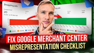 Fix Google Merchant Center Misrepresentation (Easy Checklist)