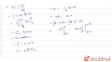 Acceleration versus x and potential energy versus x graph of a particle moving along