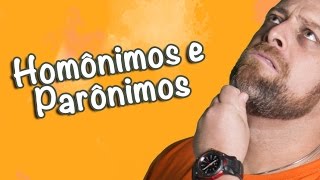 Homônimos e parônimos 901