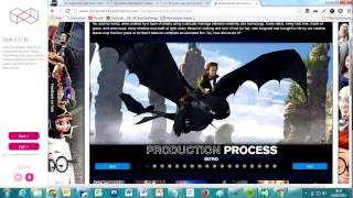 Dreamworks animation - user testing screenshot 3