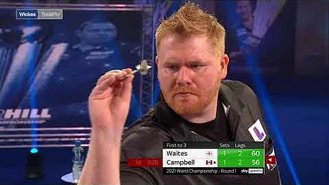 HIGHLIGHTS! | Scott Waites v Matt Campbell | PDC W...