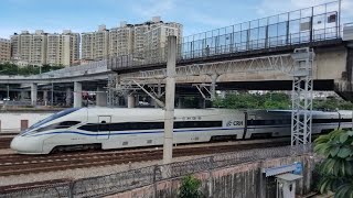 Crh1A-A-1239Crh1A-A-1248 C6802次深圳站-潮汕站通過深圳東站