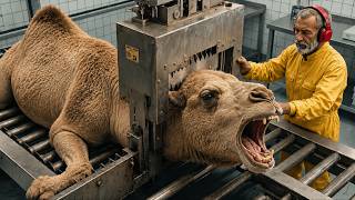 How Desert Camel Hides Turn Into Luxury Designer Handbags | Inside Million Dollar Factory