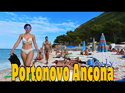 Portonovo Ancona, Italy Walking Tour | Spiaggia Bonetti