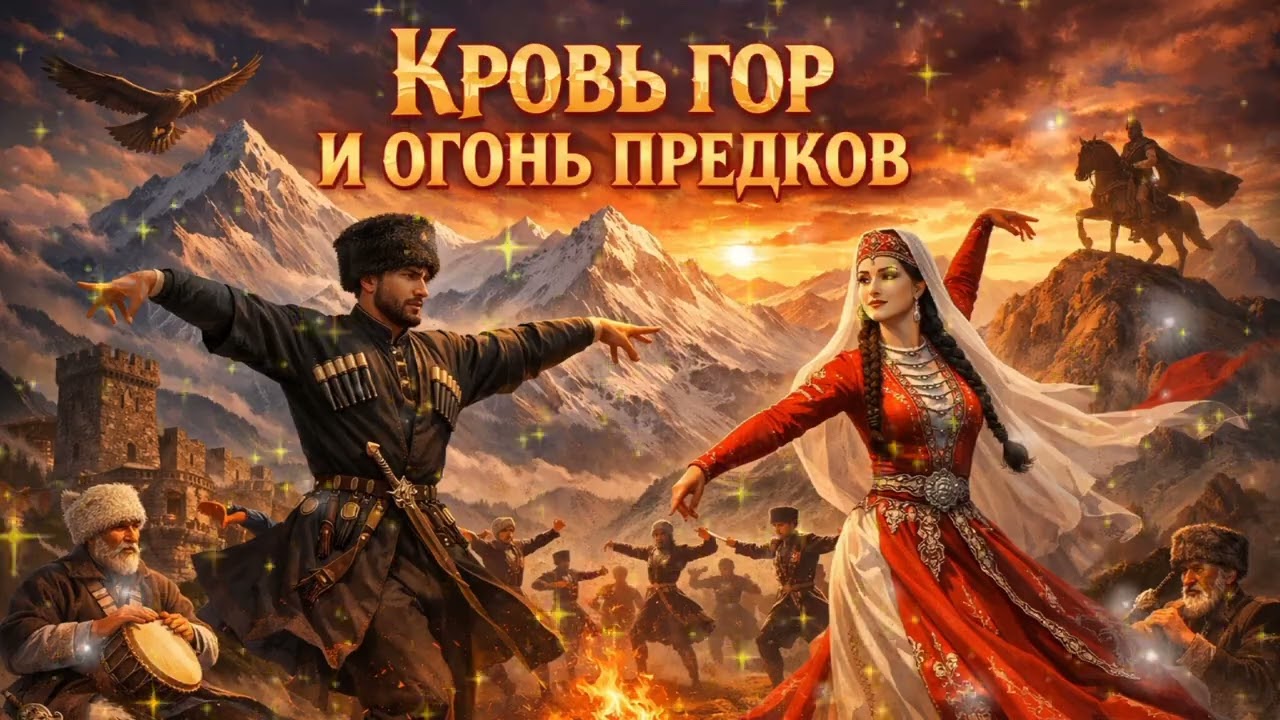 Огонь предков — Кавказская лезгинка 2026