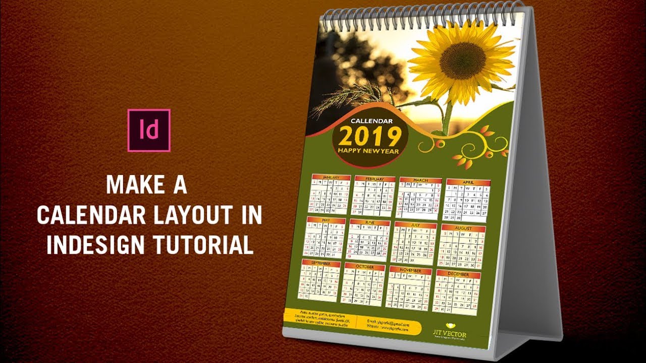 Indesign Calendar Design Tutorial Create a Professional Calendar by