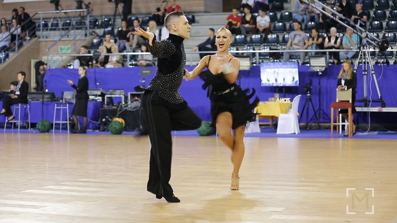 Moldovan Paul - Tatar Cristina | WDSF 2017 European LAT - R2 J professional softball