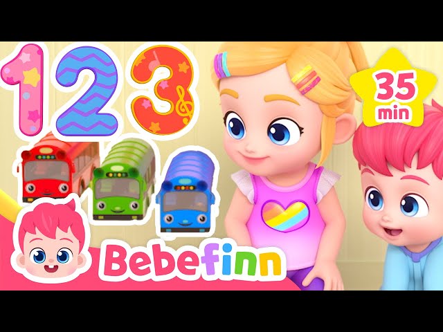 1,2,3 and more! Learn Numbers with Bebefinn | Song Compilation | Nursery Rhymes & Kids Songs class=