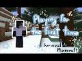 Playing survival Minecraft for the first time [Forever World] pt.1