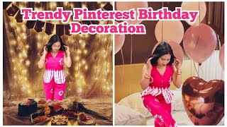 Trendy Pinterest Birthday Decoration 2026 | Birthday Decoration Ideas| Anniversary Decoration Ideas 