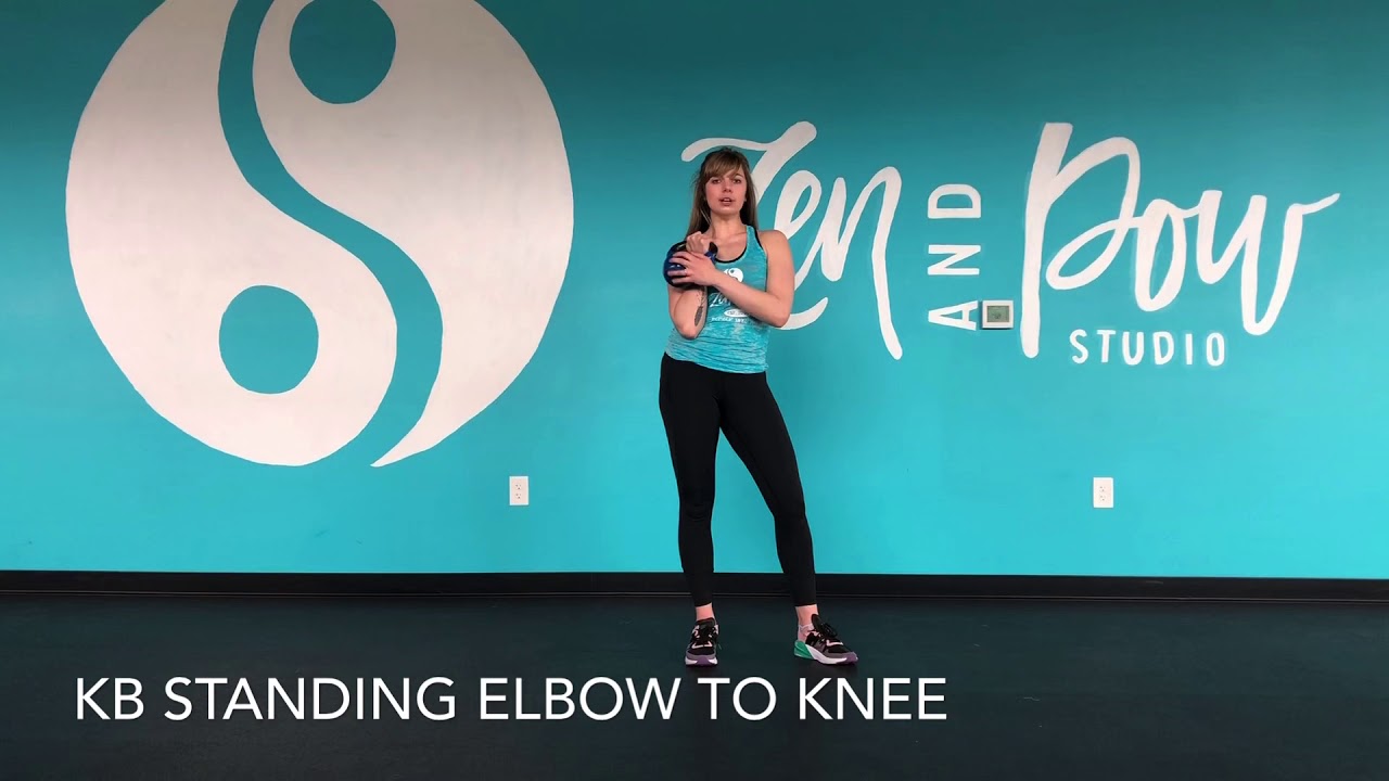 KB Standing Elbow to Knee YouTube