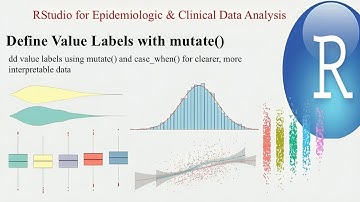 Define Value Labels with mutate() | R Programming and RStudio