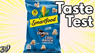 Doritos Cool Ranch Flavor SmartFood Popcorn || Taste Test Tuesday