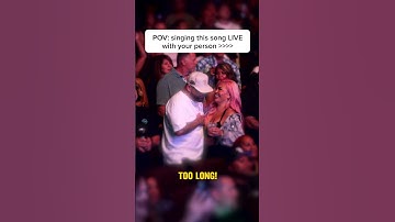 Thumbnail of POV: singing this song LIVE with your person
