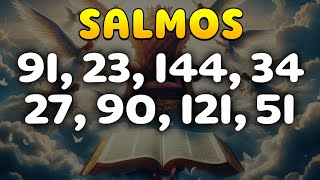 Los Ms Poderosos Salmos 91 23 144 34 27 90 121 51  Con Oracin Poderosa Biblia Hablada