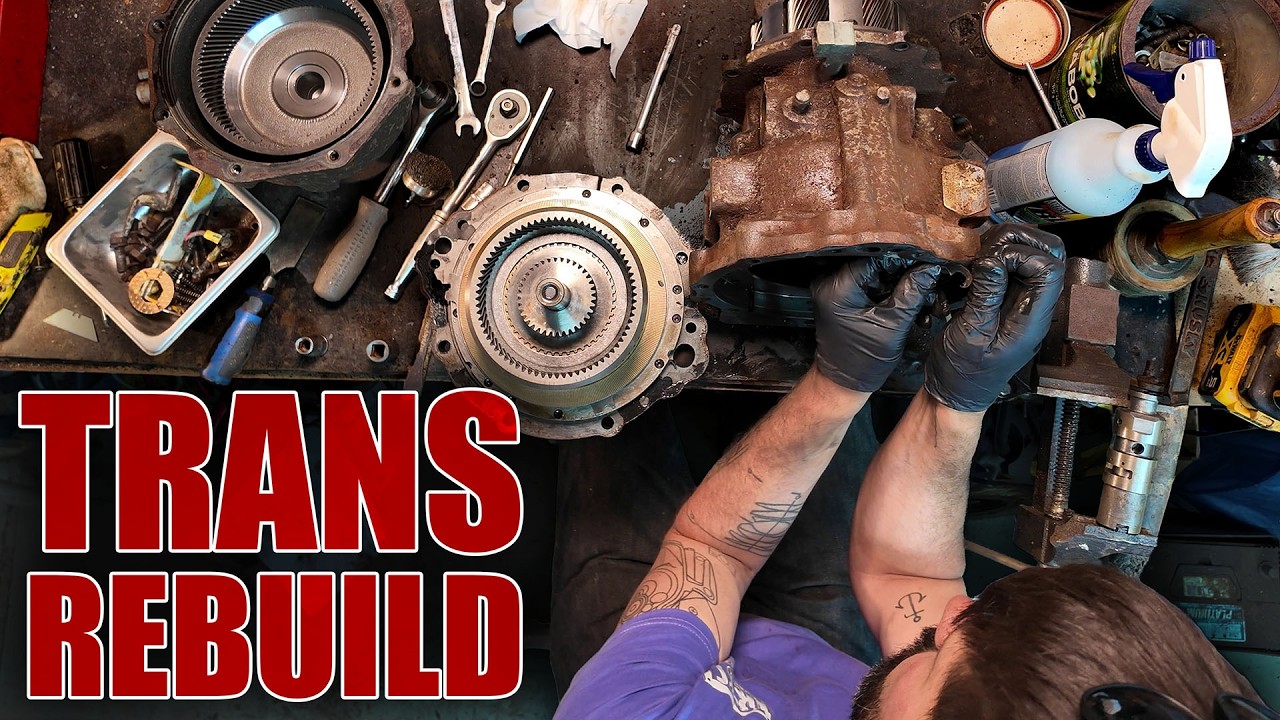 ⁣Rebuilding a Borg Warner BOAT Transmission