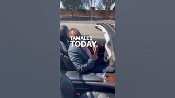 88.1 Radio show host Donald Marquez pulls up to Mrs. Craneys tamale shop #dtlatamaleshop