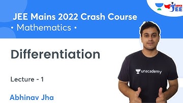 Differentiation | L1 | JEE Mains 2022 Crash Course | Super JEE | Abhinav Jha