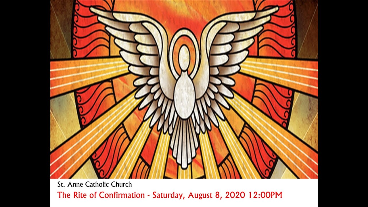Holy Mass: The Rite of Confirmation - YouTube