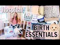 WHAT'S IN MY HOSPITAL BAG FOR LABOR AND DELIVERY! WHAT TO PACK FOR HOSPITAL BIRTH 2019