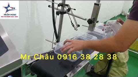 Máy in phun Date, Code My Coding Công nghệ Cao, màn hình cảm ứng.