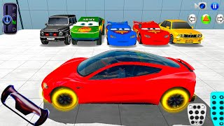 New Electric Tesla EV Car Parking in Showroom - 3D Driving Class 2026 - Best Android iOS Gameplay screenshot 4