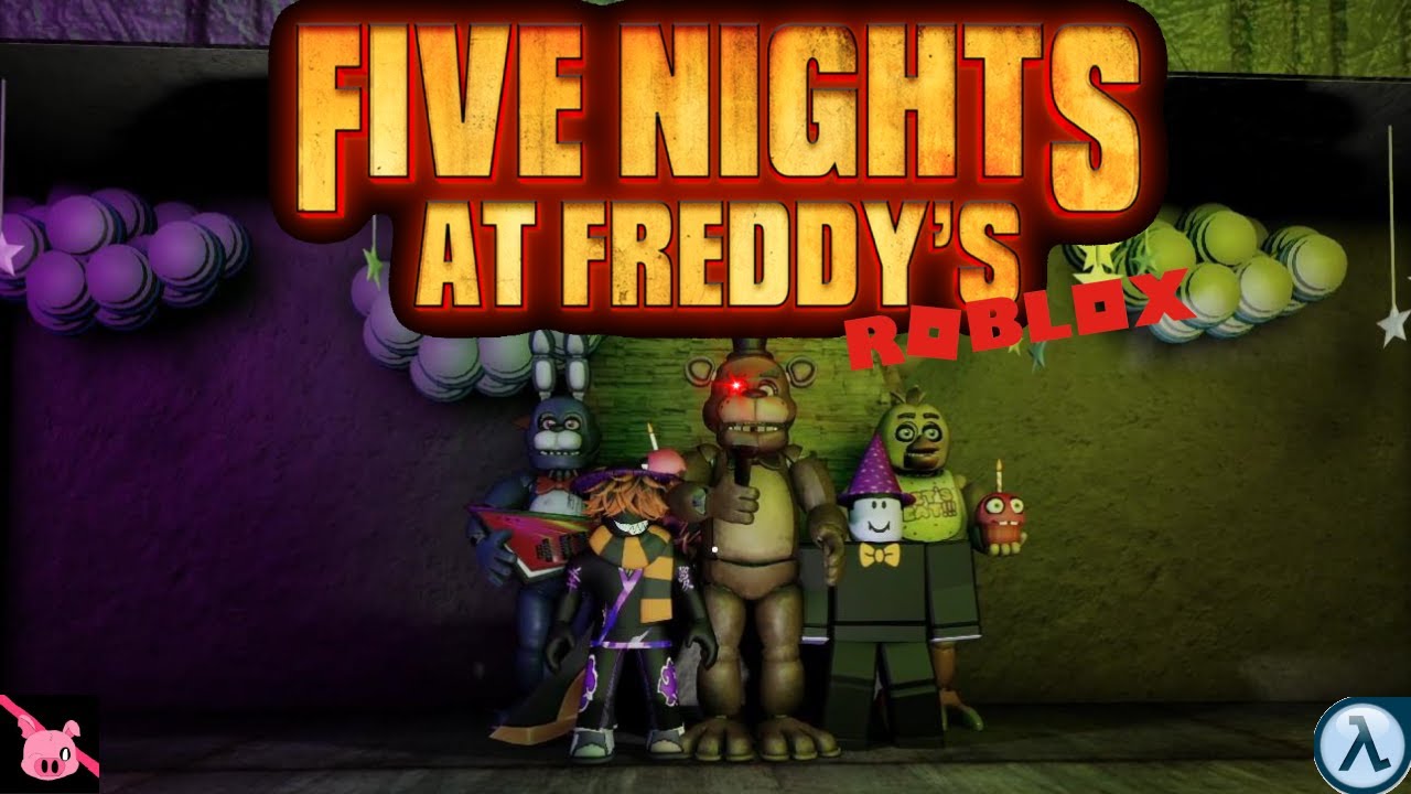 Five Nights at Freddys in Roblox! - YouTube