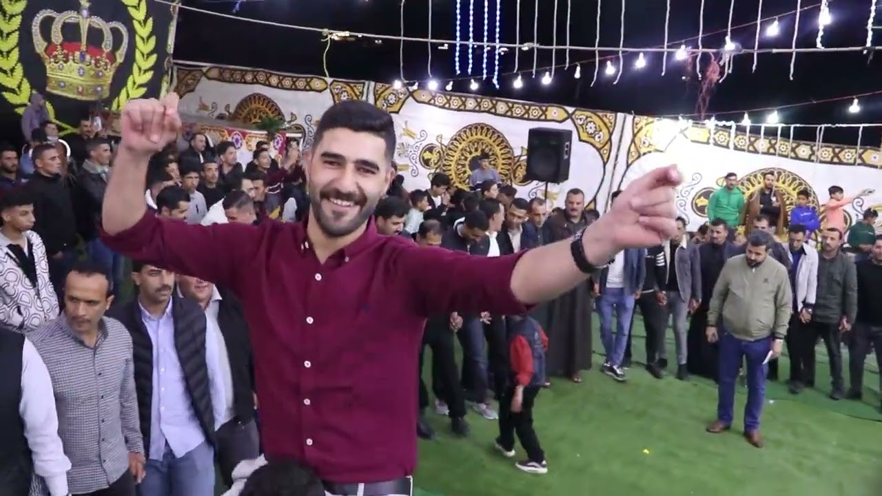 مهرجان الزبون من منزل الباشا محمد فلاح الزبون ابو طلال حفل ولده فيصل الزبون الفنان محمد ابو غربي ج 3