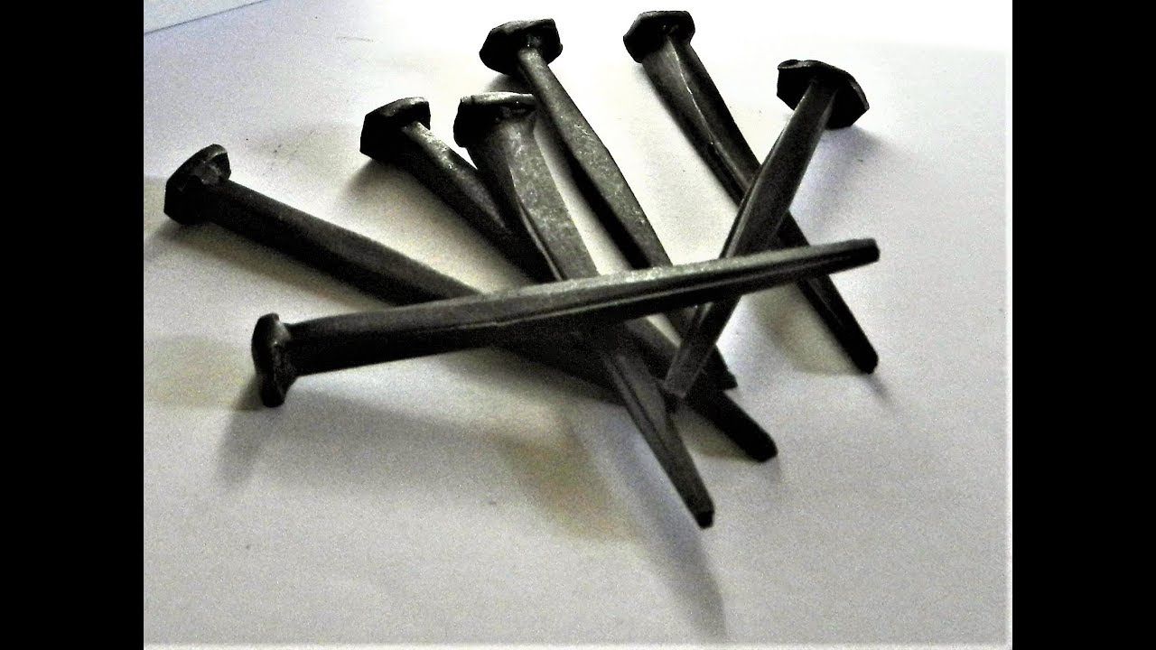 Old Fashioned Square Cut Nail Installation YouTube