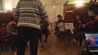 432 Orchestra - Recording session excerpt 25.11.2013   Elgar - Elegy, Op. 58