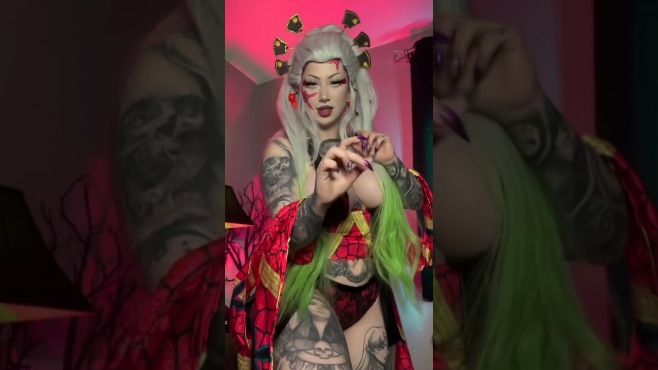 Are u tired of my Daki cosplay yet bc I have like 174394 more vids to post hehe #daki #demonslayer