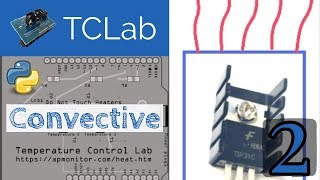 TCLab: ODE Energy Balance with Convection