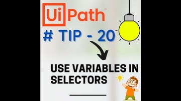 #shorts | UiPath Tips and Tricks | Use Variables in Selectors  | UiPath Studio | UiPath RPA