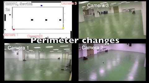 Path patrolling mission with 4 heterogeneous mobile robots