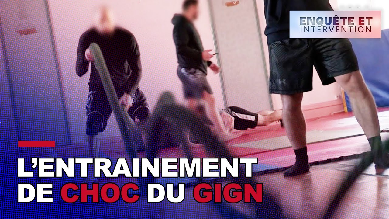 L'entrainement du GIGN qui ne fait pas du tout rire.