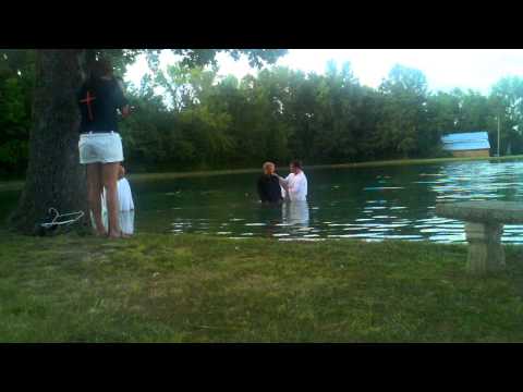 Kyle Jeffrey Rushing Baptism 07/17/11