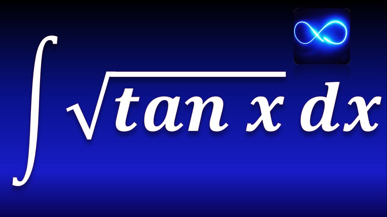 Интеграл квадратного корня из тангенса x (замена переменной)
