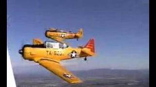 Traron Formation Flying Cross Under