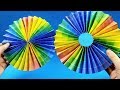 DIY Paper Crafts - How to Make Paper Rosettes, Medallions, Fans for Party Decoration