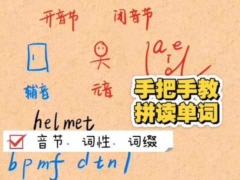 英语单词怎么读,怎么背?|上 词缀是什么?词性是什么?构词法前置 - YouTube