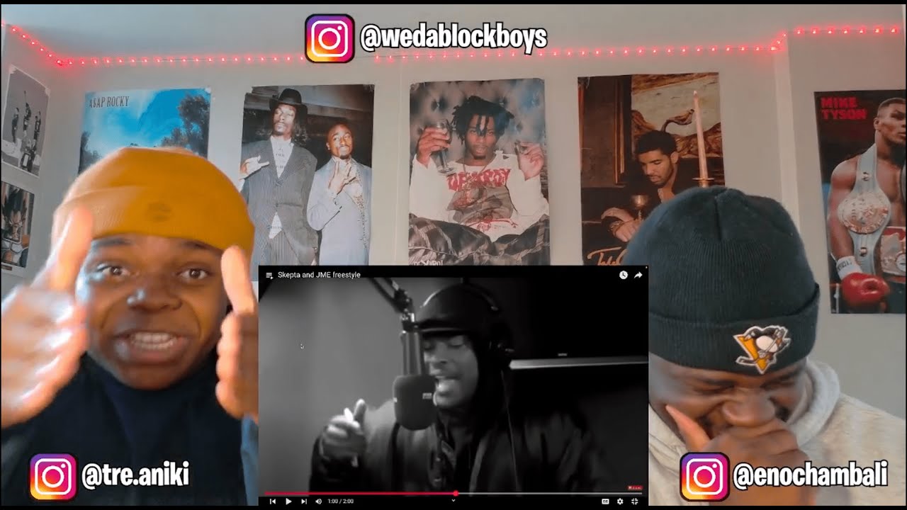 Skepta and JME freestyle - REACTION