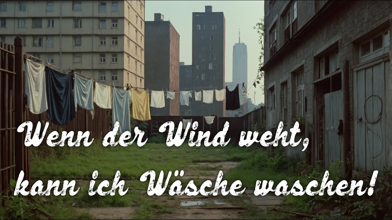 Wenn Der Wind Weht Stream Deutsch Wenn der Wind weht kann ich Wäsche waschen – Schlager Pop - YouTube